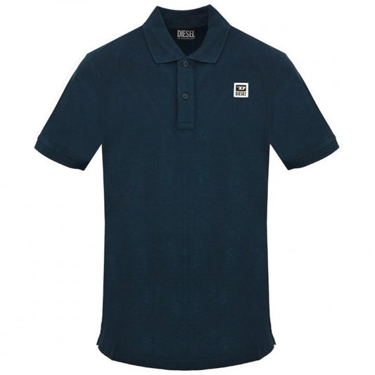 Front - Diesel Mens Total Eclipse Small Logo Polo Shirt