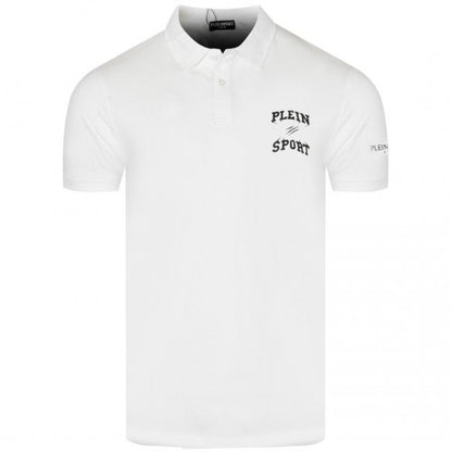 Front - Plein Sport Mens Small Logo Breathable Polo Shirt