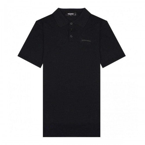 Front - DSquared2 Mens Logo Polo Shirt