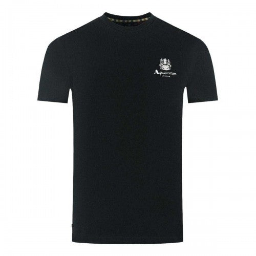 Front - Aquascutum Mens London Aldis Logo T-Shirt