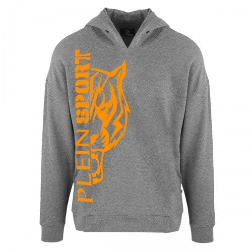 Front - Plein Sport Mens Side Logo Hoodie