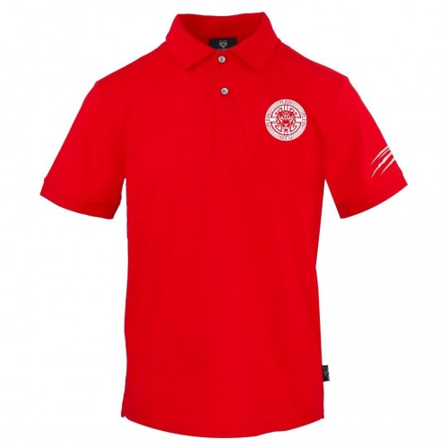 Front - Plein Sport Mens Circle Logo Polo Shirt
