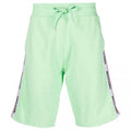 Front - Moschino Mens Branded Tape Casual Shorts