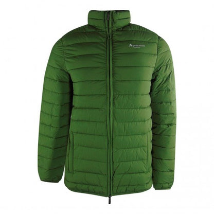 Front - Aquascutum Mens Mock Neck Active Padded Jacket