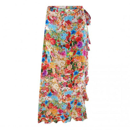 Front - Inoa Womens/Ladies Fashion Covent Garden Long Skirt