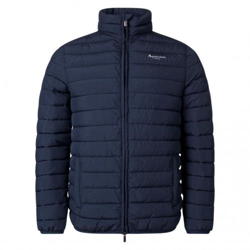 Front - Aquascutum Mens Mock Neck Active Padded Jacket