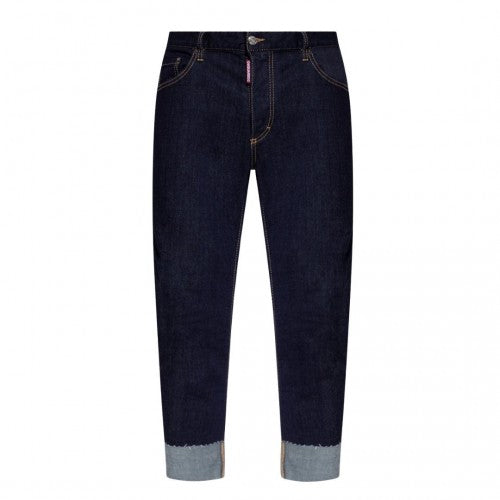 Front - DSquared2 Mens Denim Jeans