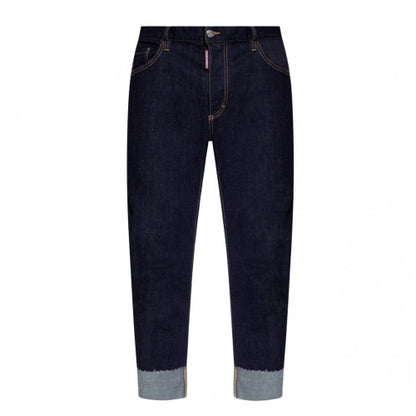 Front - DSquared2 Mens Denim Jeans