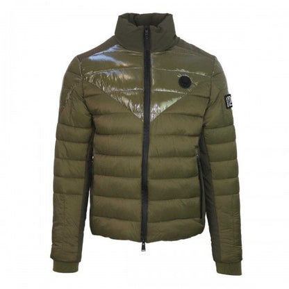 Front - Plein Sport Mens Plain Quilted Padded Jacket