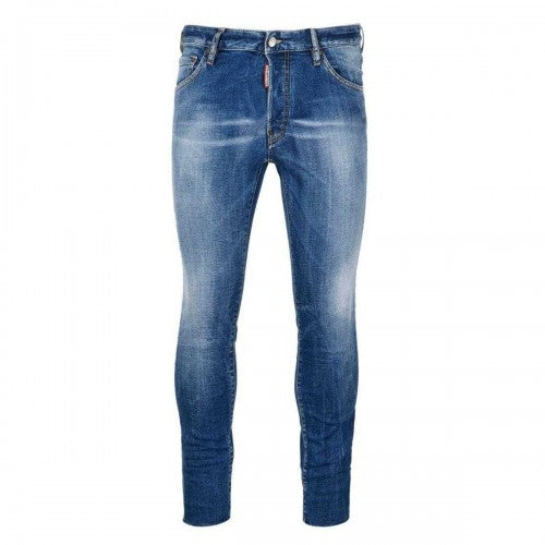 Front - DSquared2 Mens Cool Guy Cropped Jeans