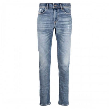 Front - Diesel Mens 1979 Sleenker Denim Faded Jeans