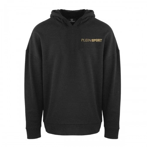 Front - Plein Sport Mens Block Logo Hoodie