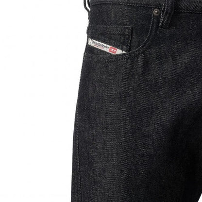 Front - Diesel Mens D-Viker Cotton Jeans