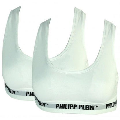 Front - Philipp Plein Womens/Ladies Sports Bra (Pack of 2)