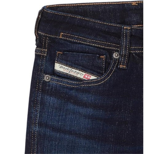 Front - Diesel Mens Sleenker Skinny Jeans