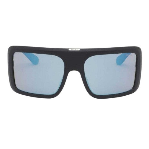 Front - Police Mens Square Matte Sunglasses