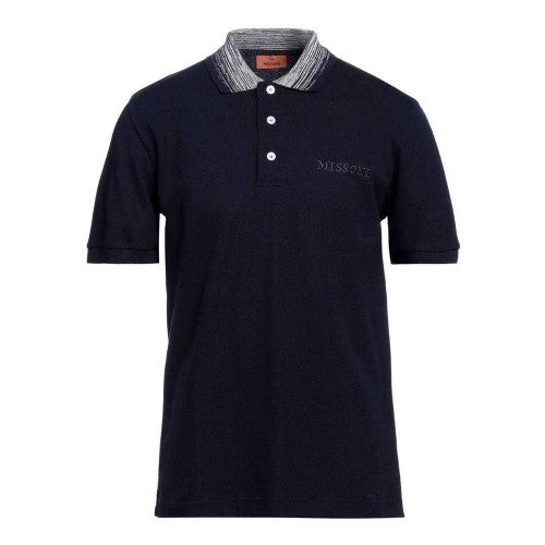 Front - Missoni Mens Short-Sleeved Polo Shirt