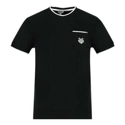 Front - Kenzo Unisex Adult Logo Branded Pocket T-Shirt