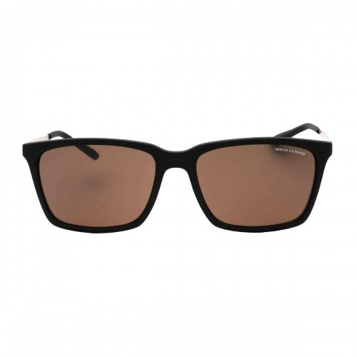 Front - Armani Exchange Mens Matte Sunglasses