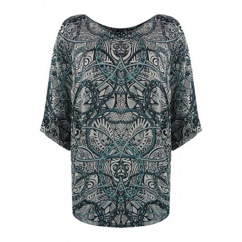 Front - Inoa Womens/Ladies Fashion Jafari Blouse