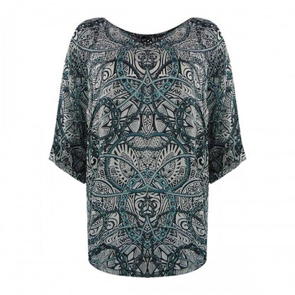 Front - Inoa Womens/Ladies Fashion Jafari Blouse
