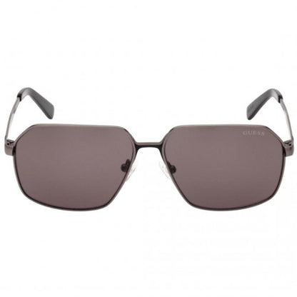 Front - Guess Mens Matte Framed Sunglasses