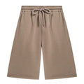 Front - Off-White Unisex Adult Embroidered Sweat Shorts