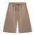 Front - Off-White Unisex Adult Embroidered Sweat Shorts