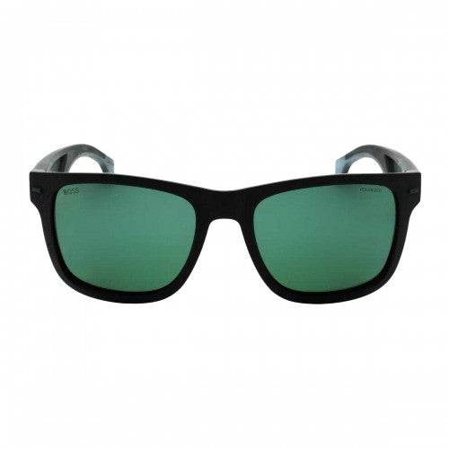 Front - Hugo Boss Mens Matte Polarised Sunglasses