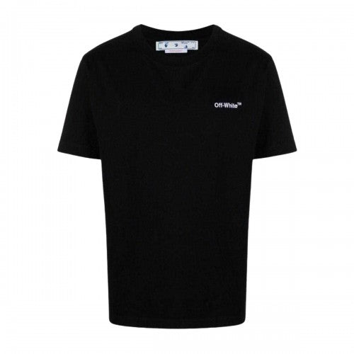 Front - Off-White Unisex Adult Slim T-Shirt