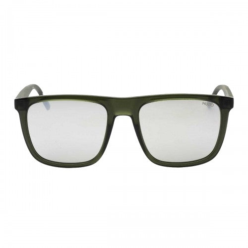 Front - Hugo Boss Unisex Adult Smoke Polarised Sunglasses