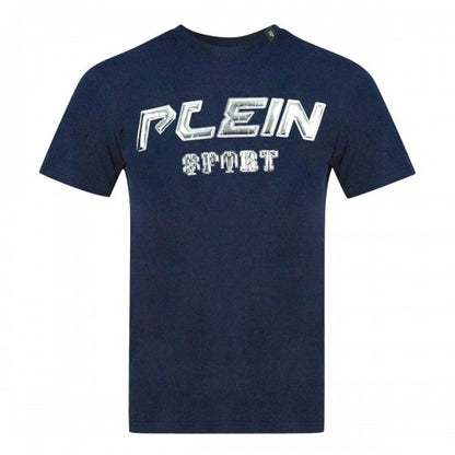 Front - Plein Sport Unisex Adult 3D Logo T-Shirt