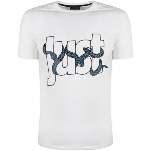 Front - Just Cavalli Unisex Adult Snake Logo T-Shirt