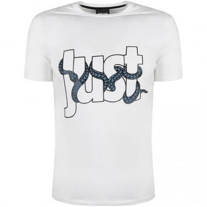 Front - Just Cavalli Unisex Adult Snake Logo T-Shirt