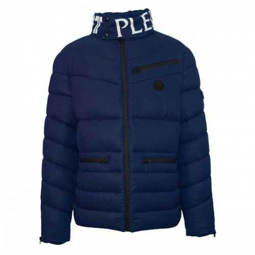 Front - Plein Sport Mens Bold Logo Padded Jacket