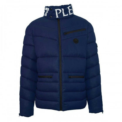Front - Plein Sport Mens Bold Logo Padded Jacket