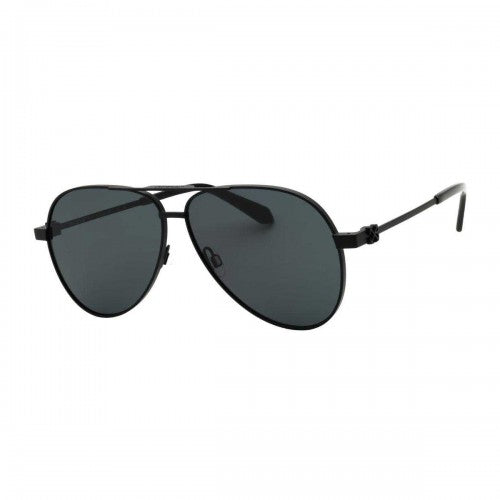 Front - Off White Unisex Adult Ruston L Mirrored Sunglasses
