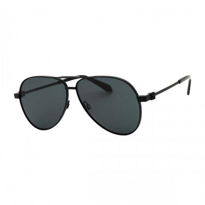Front - Off White Unisex Adult Ruston L Mirrored Sunglasses