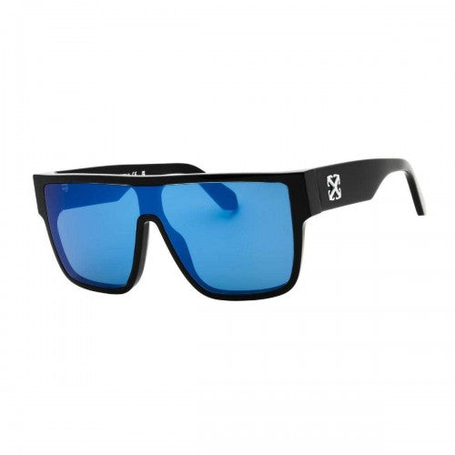 Front - Off White Unisex Adult Syracuse Mirrored Sunglasses