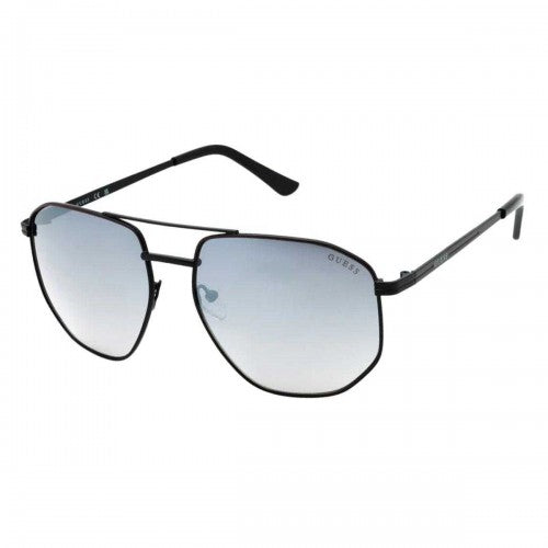 Front - Guess Mens Smoke Mirrored Sunglasses