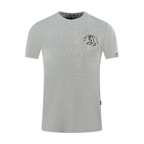 Front - Aquascutum Mens London Embroidered Logo T-Shirt