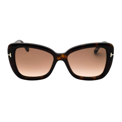 Front - Tom Ford Womens/Ladies Maeve Gradient Sunglasses