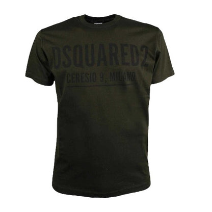 Front - DSquared2 Unisex Adult Ceresio 9 Logo Cool Fit T-Shirt