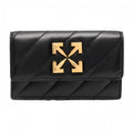Front - Off-White Jackhammer Leather Card Holder