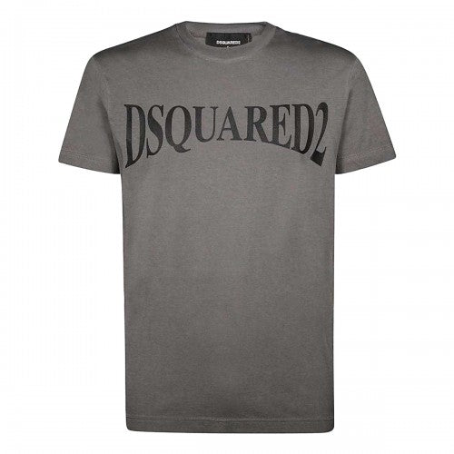 Front - DSquared2 Unisex Adult Panoramic Logo Cool Fit T-Shirt