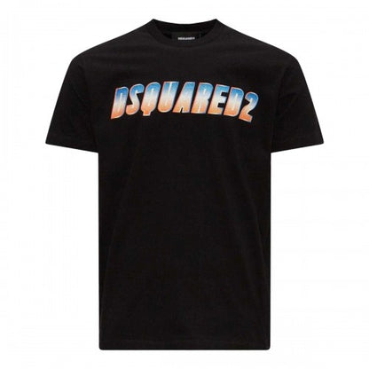 Front - DSquared2 Unisex Adult Sparkle Logo Cool Fit T-Shirt