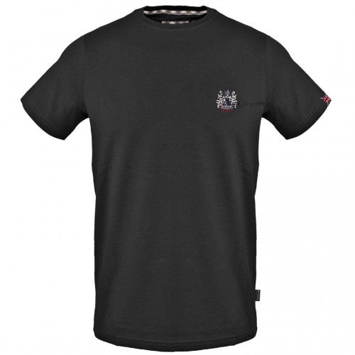 Front - Aquascutum Mens Aldis Chest Logo T-Shirt