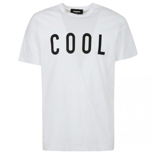 Front - DSquared2 Unisex Adult Cool Logo Printed T-Shirt