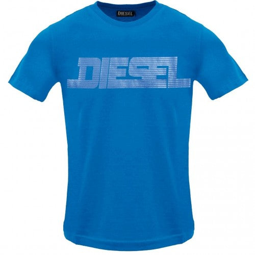 Front - Diesel Mens Monotone Logo T-Shirt