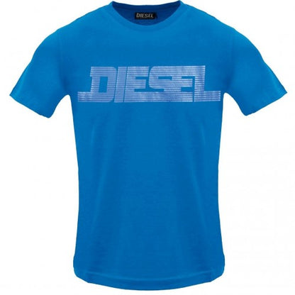 Front - Diesel Mens Monotone Logo T-Shirt